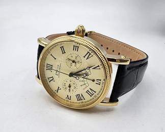 Lot # : 342 - Daniel Steiger mens 42mm watch, new in original
