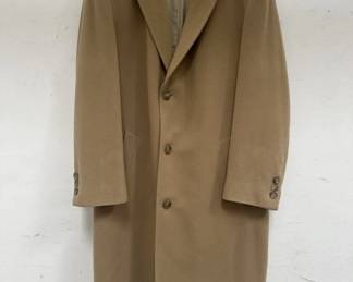 Lot # : 195 - Vintage Hugo Boss virgin wool over coat 46R

