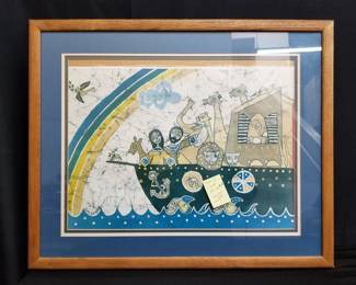 Lot # : 141 - Pencil signed & numbered offset lithograph
