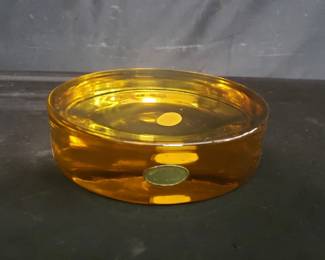 Lot # : 170 - Murano glass ashtray
