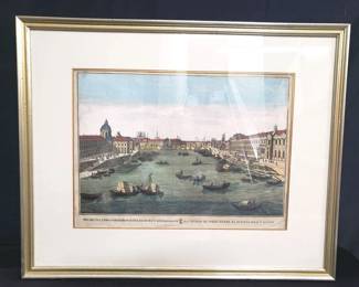 Lot # : 56 - Vintage hand-colored engraving
