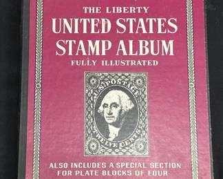 Lot # : 415 - Vintage United States stamp album
