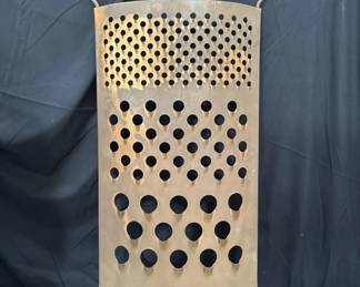 Lot # : 209 - Oversized wall hanging copper cheese grater
