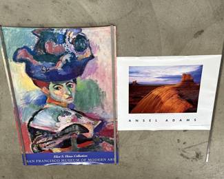 Lot # : 474 - Pair of poster prints in bundle
