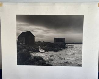 Lot # : 530m - Rick Preston coastal gelatin photograph
