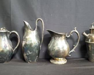 Lot # : 332 - Box of Gorham, National, Reed and Barton, etc.
