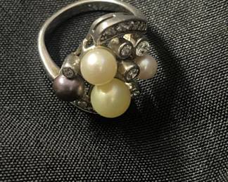 Lot # : 271v - Vintage Joseph Esposito string ring
