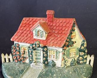 Lot # : 349z - Antique cast iron house doorstop
