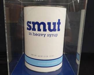 Lot # : 53 - Signed and dated artist proof smut tin can
