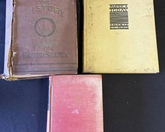 Lot # : 312z - 3 antique books
