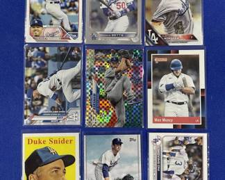 Lot # : 415z - Lot of Los Angeles Dodgers baseball cards
