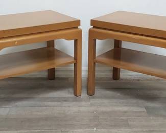 Lot # : 23 - Pair of mid century end tables
