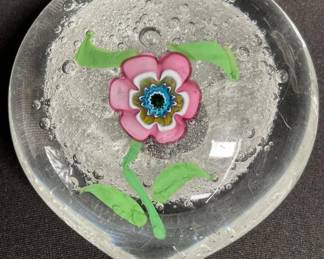 Lot # : 330 - Signed Christian Dior art glass paperweight
