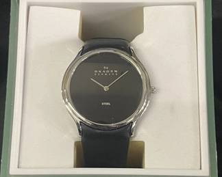 Lot # : 237v - Men’s Skagen Denmark watch
