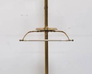 Lot # : 22 - Decorative Crafts, Inc., brass & marble valet
