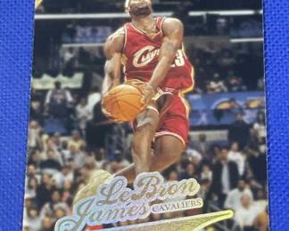 Lot # : 416z - 2004 Fleer Ultra LeBron James card
