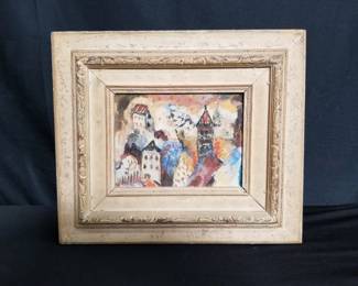 Lot # : 239 - Acrylic on board
