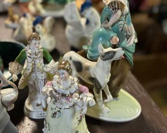 Victorian porcelain figures 