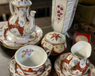 Beautiful china tea set