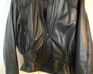Women's leather jacket
