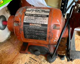 Amrox bench grinder