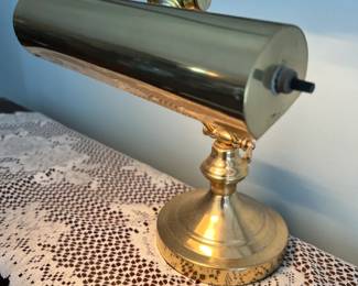 Brass piano lamp