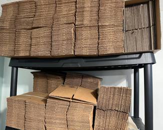 Small shipping boxes