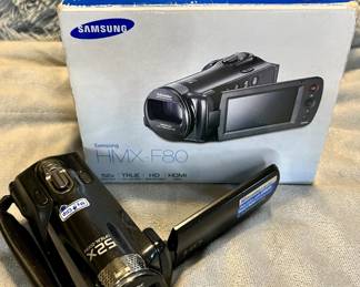 Samsung HMX f80 video camera