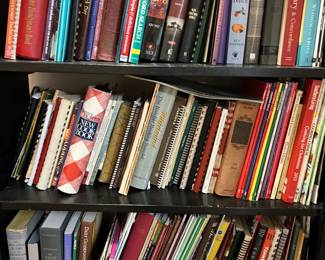 Assorted fiction and non-fiction books