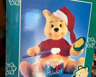 Winnie the Pooh animated doll