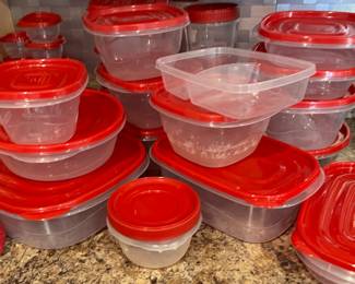 Tupperware storage