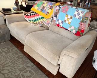 Electric reclining oversized loveseat (1 of 2)