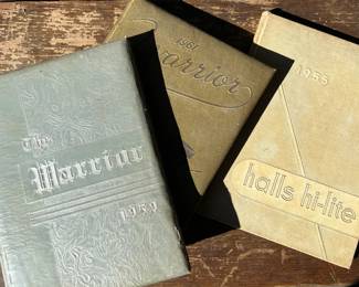 Vintage yearbooks