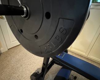 MPEX Marcy Classic Combo Bench with Weight Set. Photo 3 of 4.