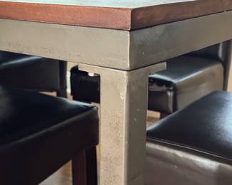 Room & Board Parsons Dining Table. Measures 36" W x 76" L. Photo 4 of 4.