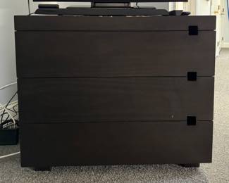 West Elm 3-Drawer Bureau. Measures 34" W x 18" D x 28" H. An EXCELLENT Piece to Customize. Ask Us About Custom Painting! Photo 1 of 2.