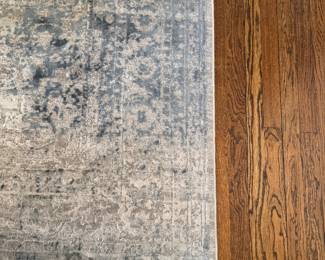 Blue Modern Area Rug. Measures 10' 3" x 7' 9". Photo 2 of 2.