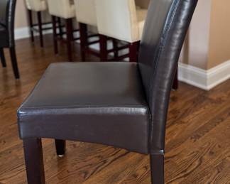 Set of 4 Room & Board Parsons Dining Chairs. Seat Height Measures 20" H. Photo 3 of 3.