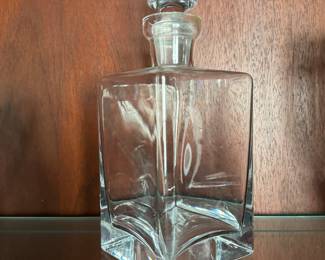 Crystal Decanter.