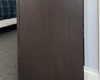 West Elm 3-Drawer Bureau. Measures 34" W x 18" D x 28" H. An EXCELLENT Piece to Customize. Ask Us About Custom Painting! Photo 2 of 2.