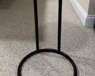 Crate & Barrel Polka Dot C Table (Only One Available). Measures 15" D x 25" H. Photo 1 of 2.