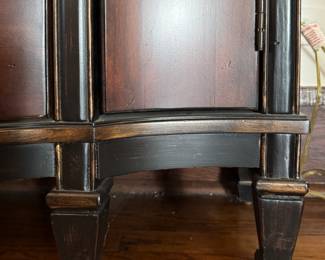 Butler Furniture Three Drawer Cabinet / Console / Sideboard. Measures 40" W x 16" D x 33" H. Photo 3 of 5.