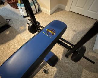 MPEX Marcy Classic Combo Bench with Weight Set. Photo 2 of 4.