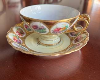 Tea Cup & Saucer - 24 Available in Multiple Colors. Photo 2 of 3.