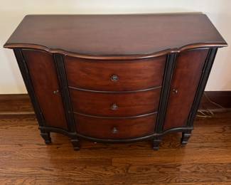 Butler Furniture Three Drawer Cabinet / Console / Sideboard. Measures 40" W x 16" D x 33" H. Photo 2 of 5.