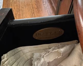 Butler Furniture Three Drawer Cabinet / Console / Sideboard. Measures 40" W x 16" D x 33" H. Photo 5 of 5.