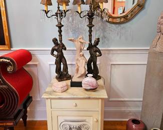 Column occasional table or nightstand