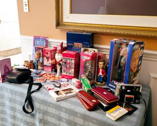 Collectibles; vintage camcorders and cameras