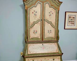 Painted secretary