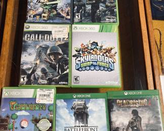 Variety of Video Games. Xbox, Playstation and Nintendo.